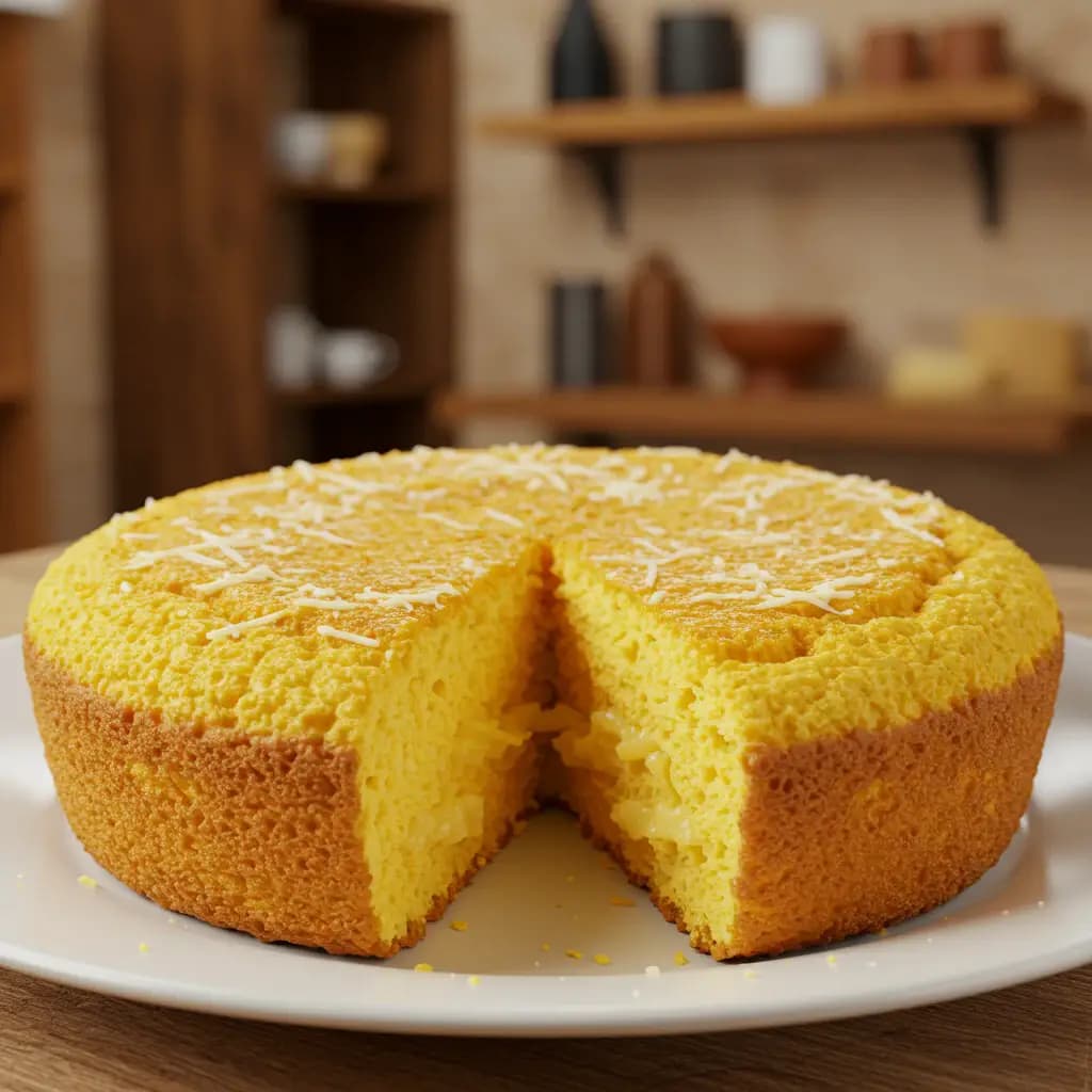 Receita de Bolo de fubá