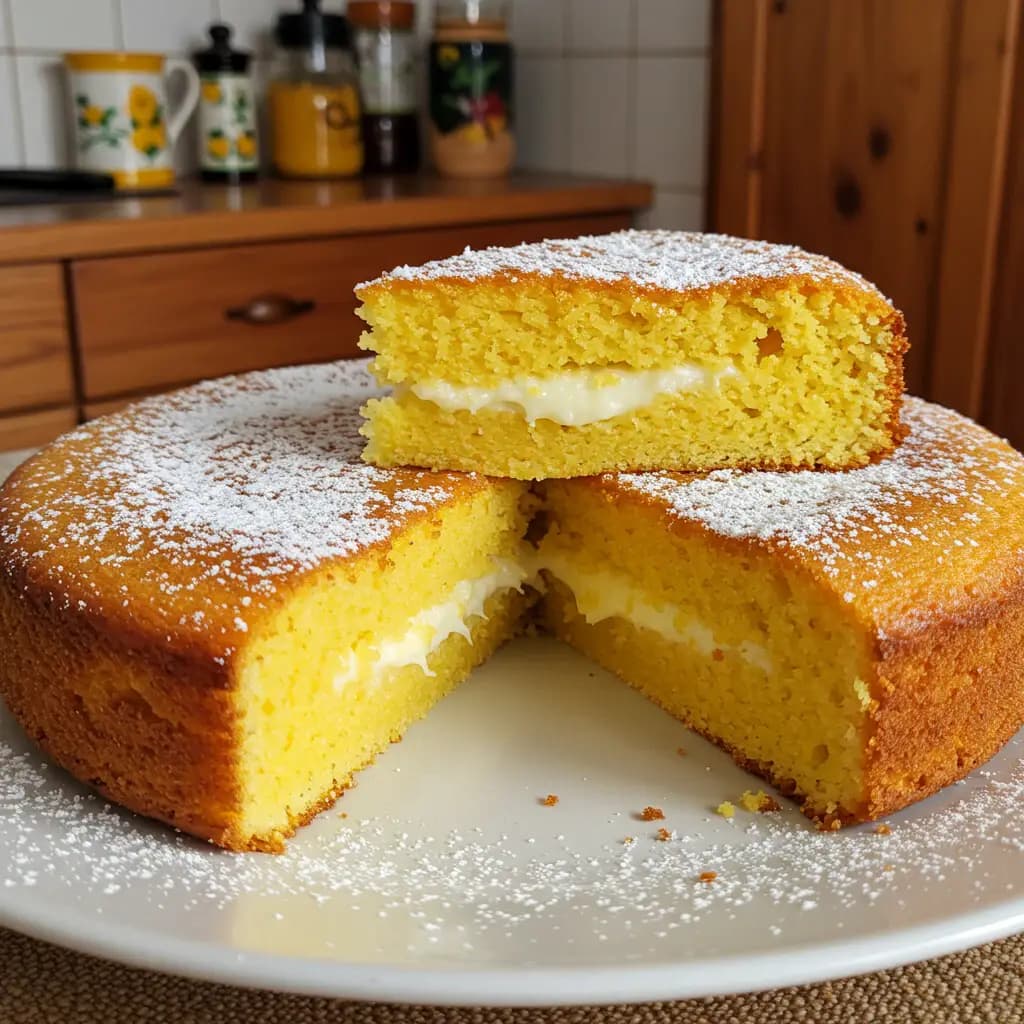 Receita de Bolo de fubá 1 x 1