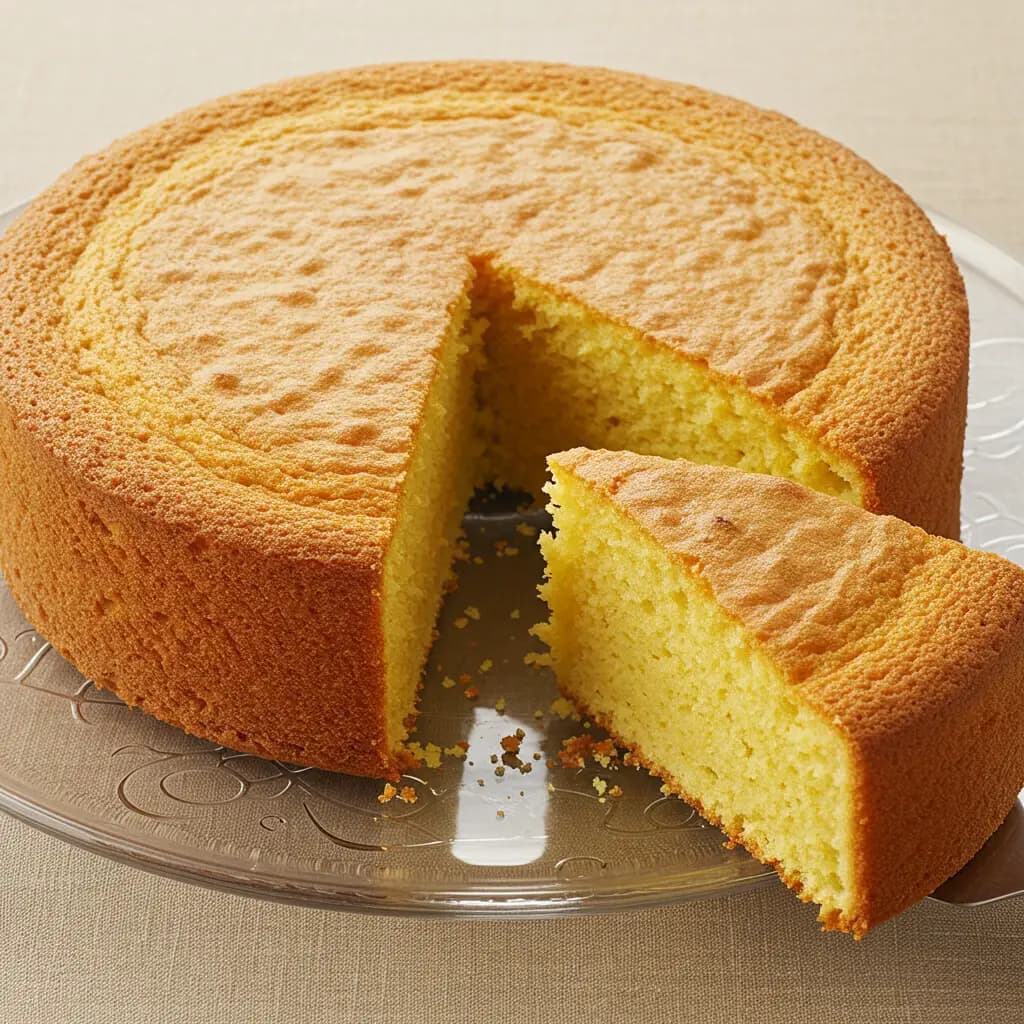 Receita de Bolo de Fubá Cremoso