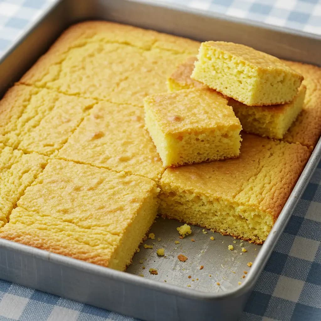 Receita de Bolo de Fubá Mole