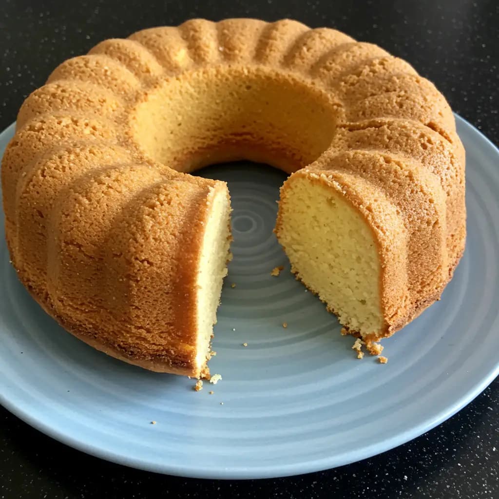 Receita de Bolo de Fubá Sequinho