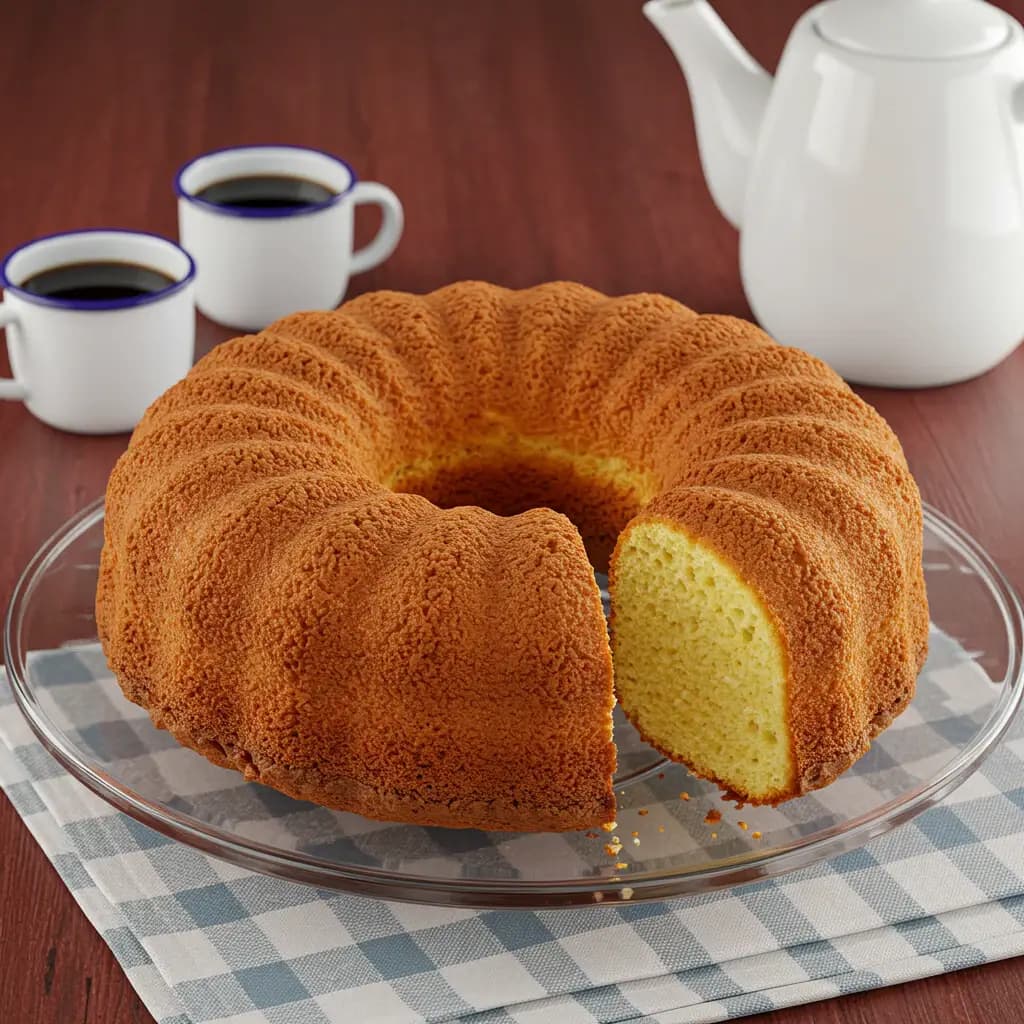 Receita de Bolo de Fubá Simples