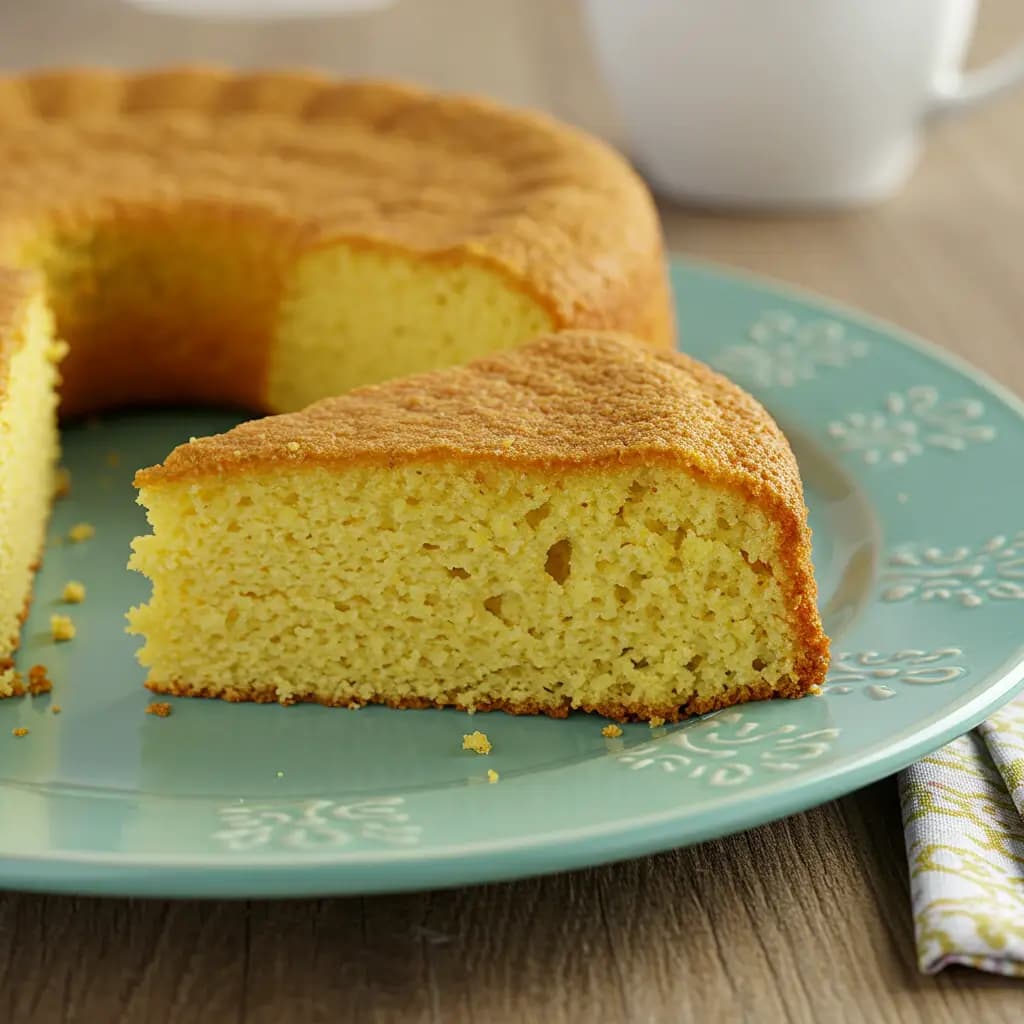 Receita de Bolo de Fubá Simples