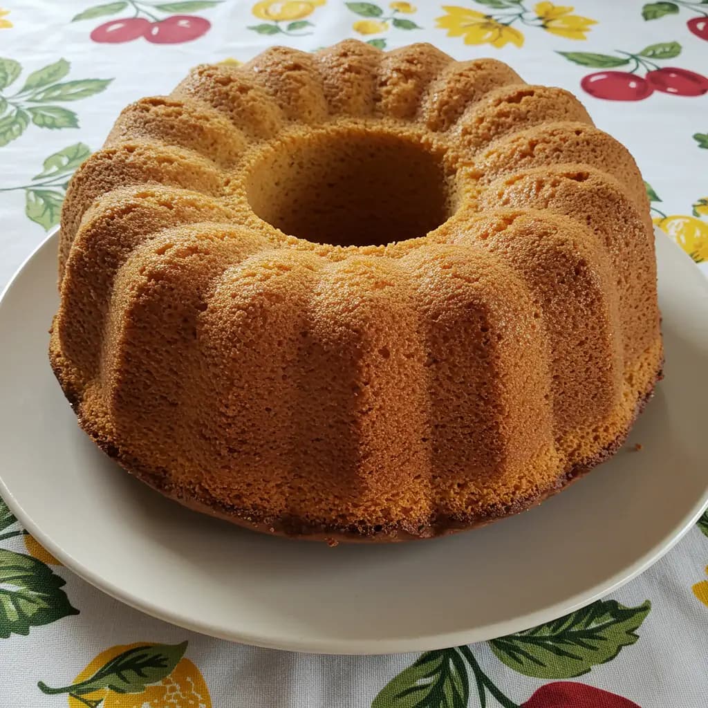 Receita de Bolo de Fubá Simples