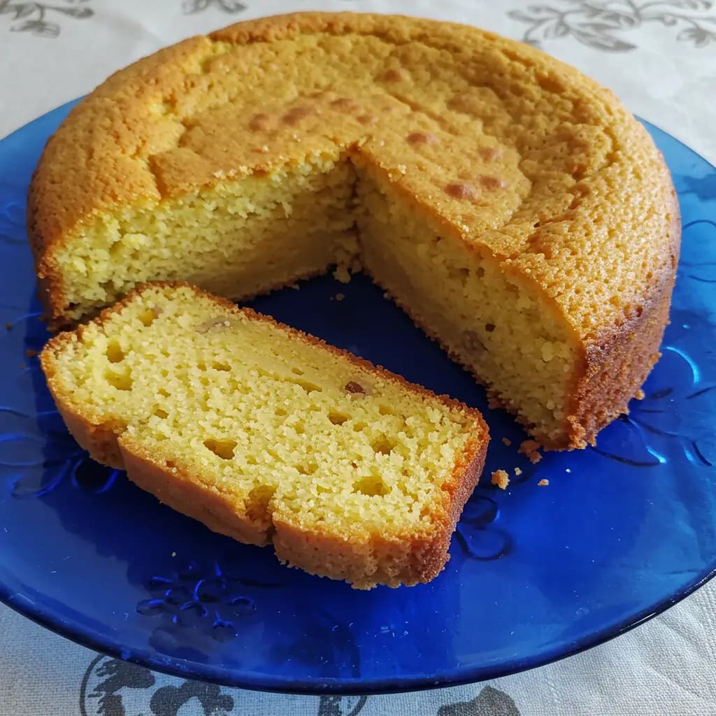 Receita de Bolo de Fubá Simples