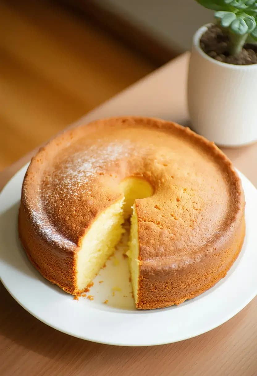 Receita de Bolo de Leite em Pó