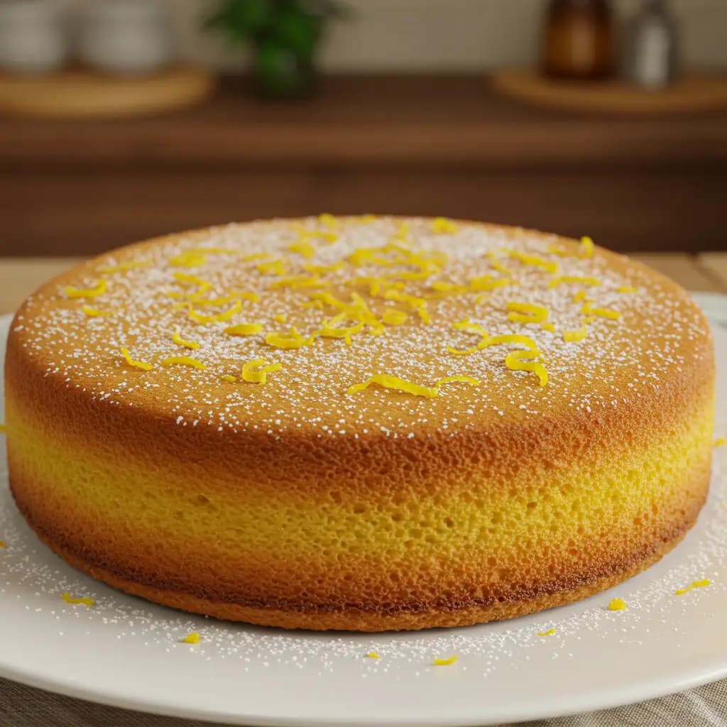 Receita de Bolo de limão