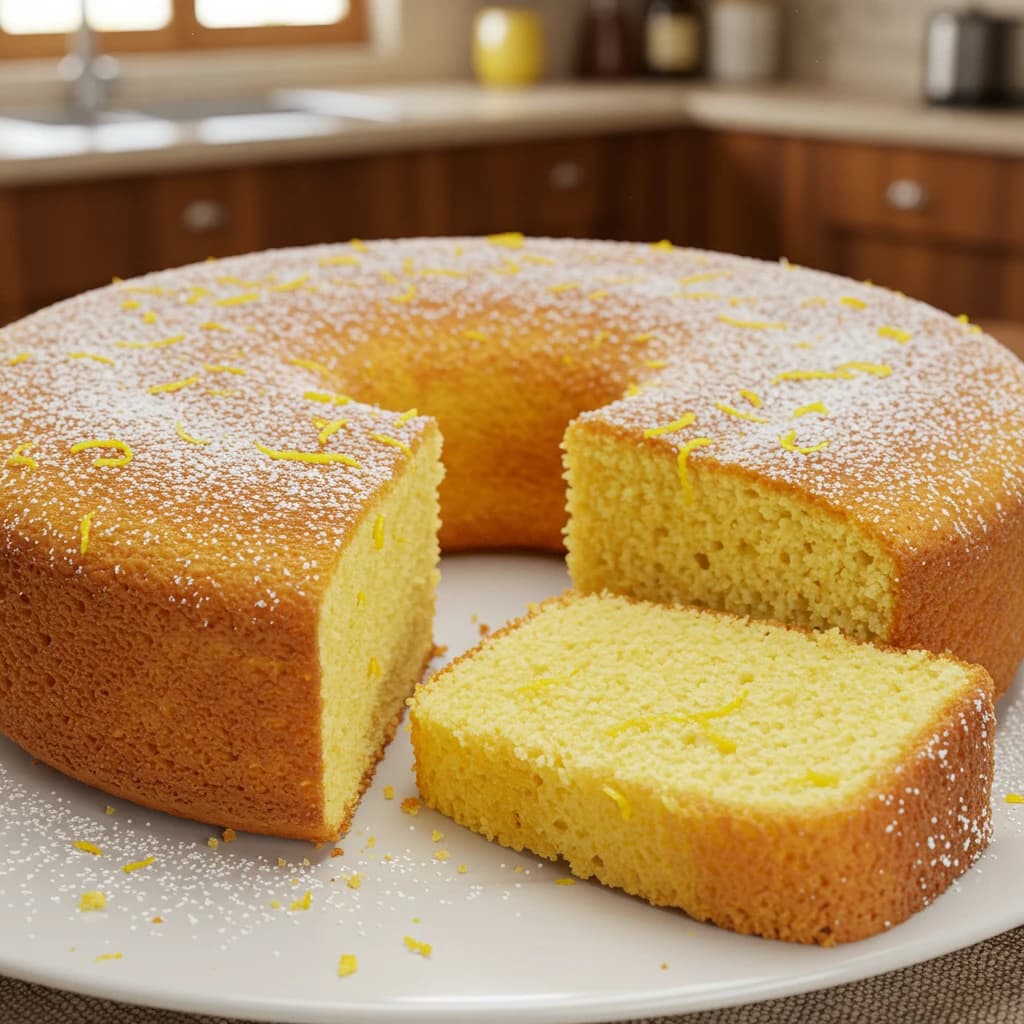 Receita de Bolo de limão