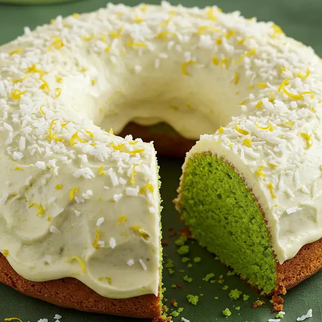 Receita de Bolo de Limão com Coco