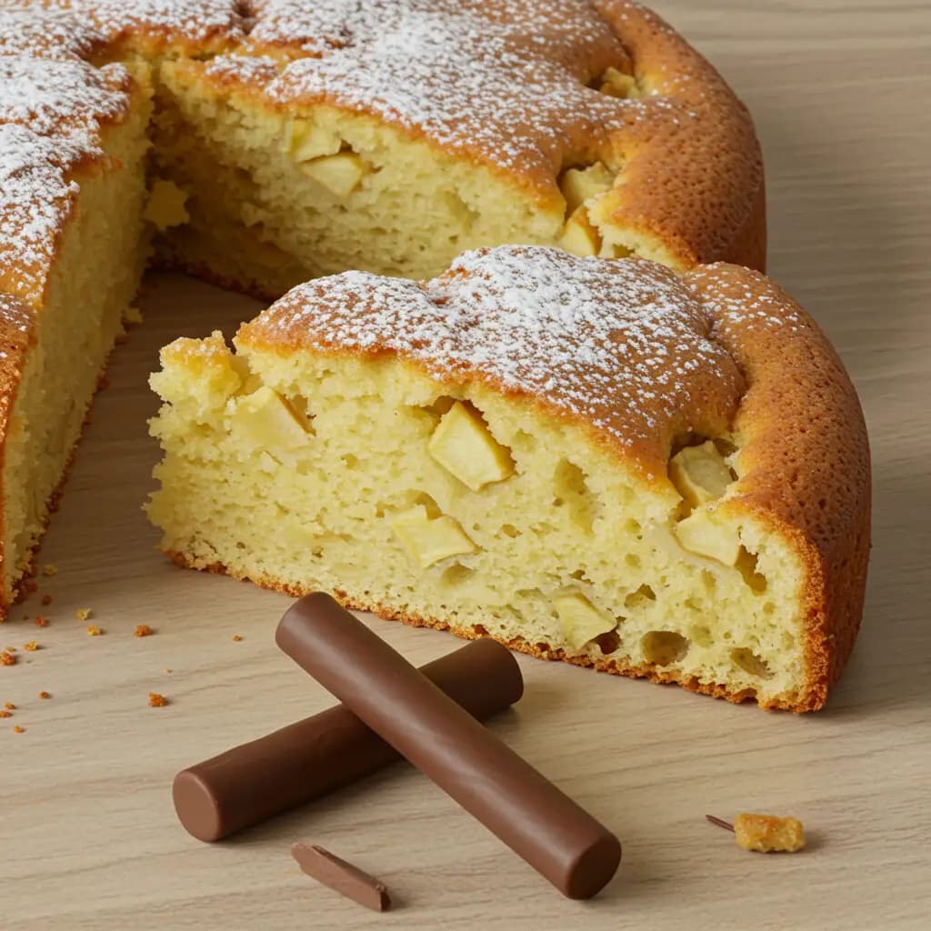 Receita de Bolo de Maçã