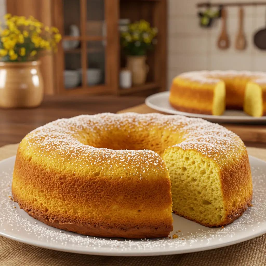 Receita de Bolo de maizena