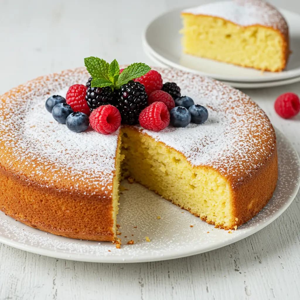 Receita de Bolo de Ovos Simples