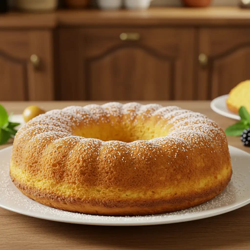 Receita de Bolo de ovos (simples)