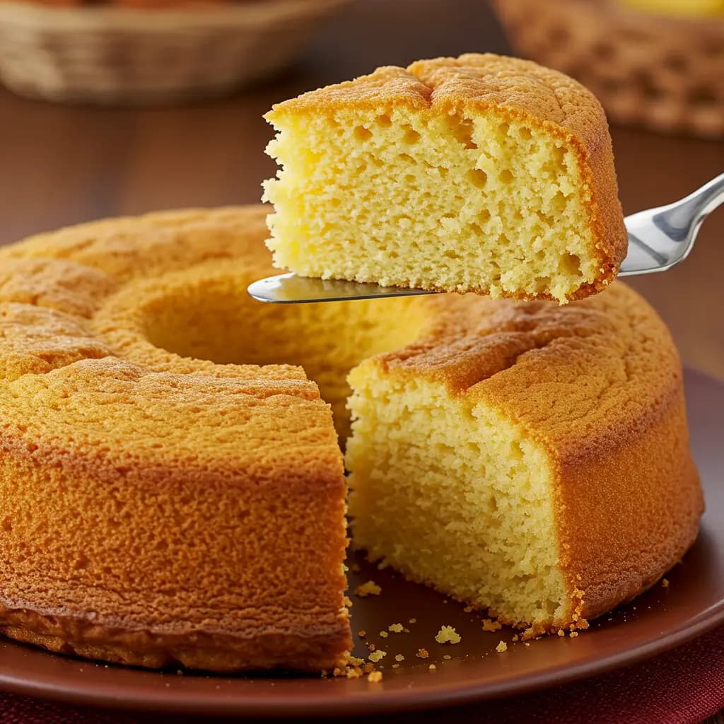 Receita de Bolo de Pão de Queijo