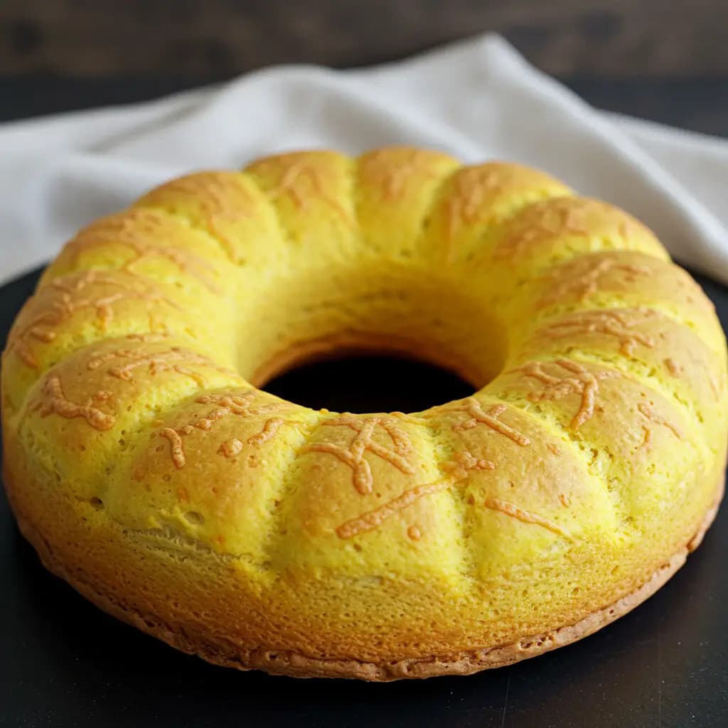 Receita de Bolo de Queijo Parmesão