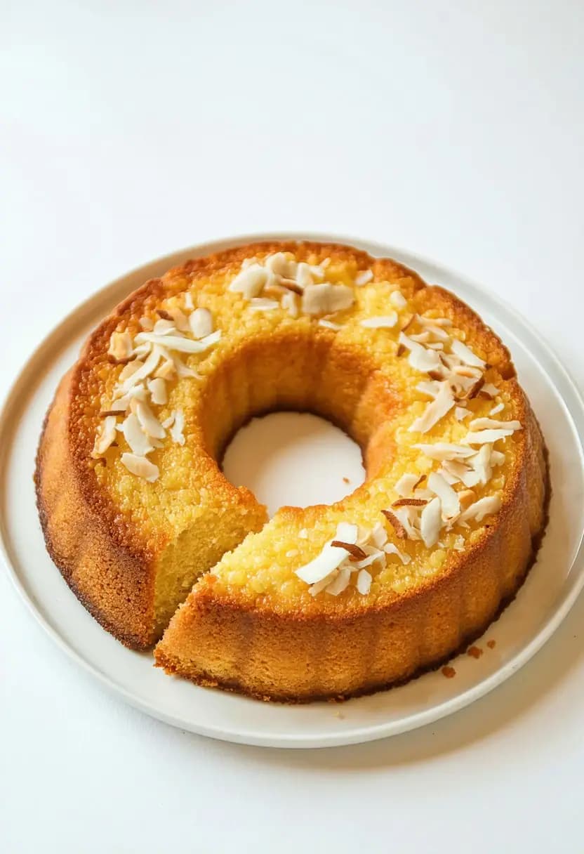 Receita de Bolo de Tapioca com Coco