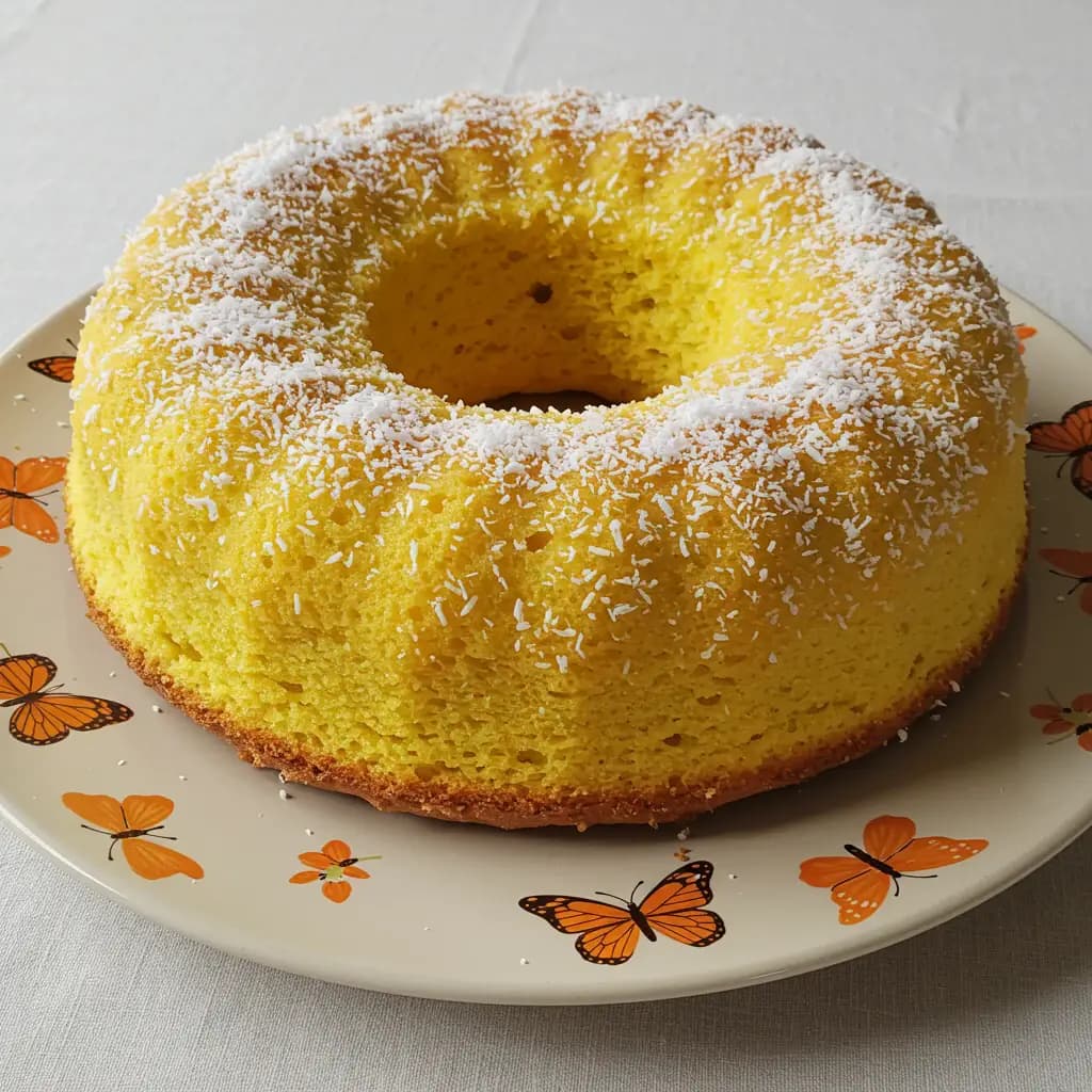Receita de Bolo Diet de Fubá