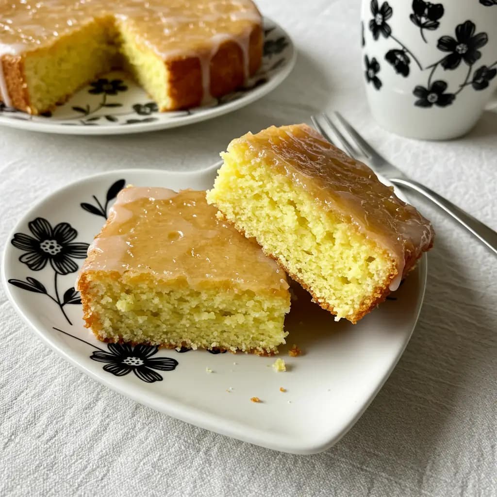 Receita de Bolo Fofinho de Limão