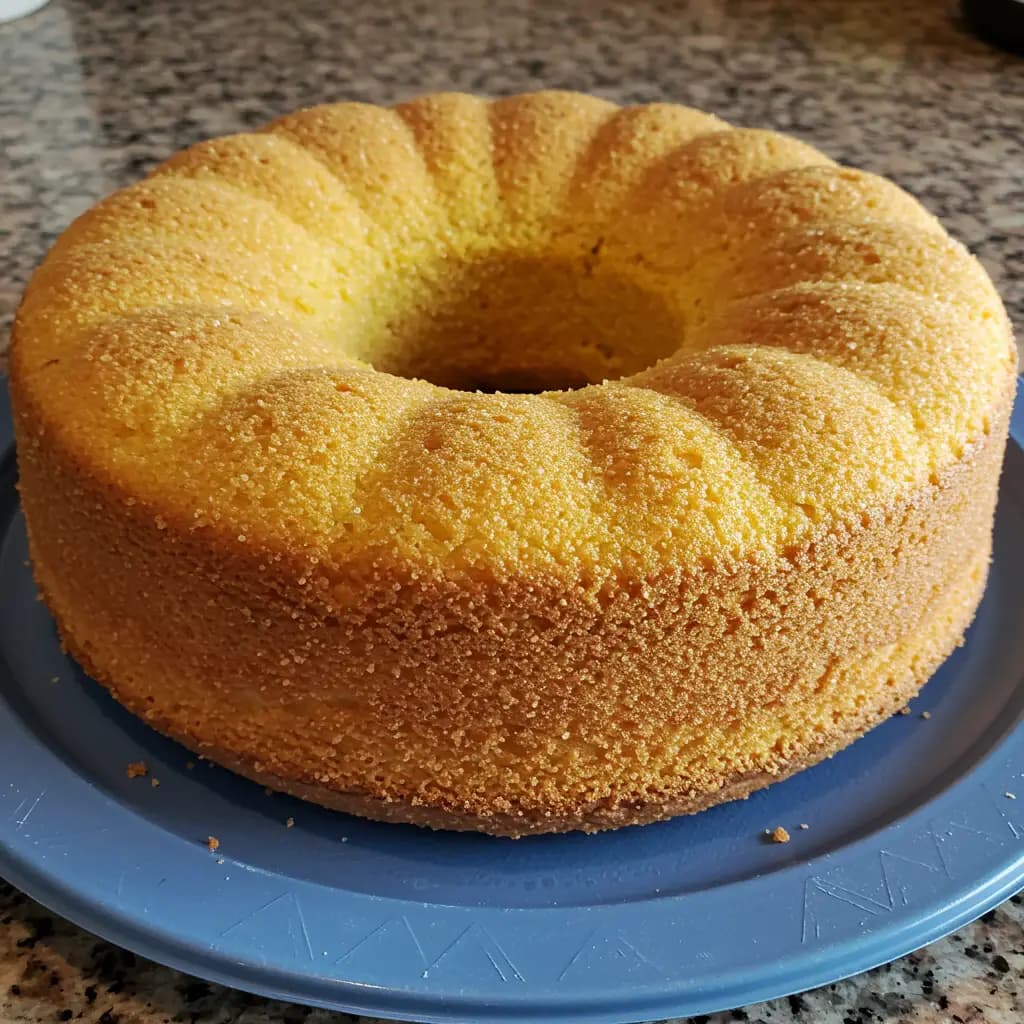 Receita de Bolo Fofo de Fubá