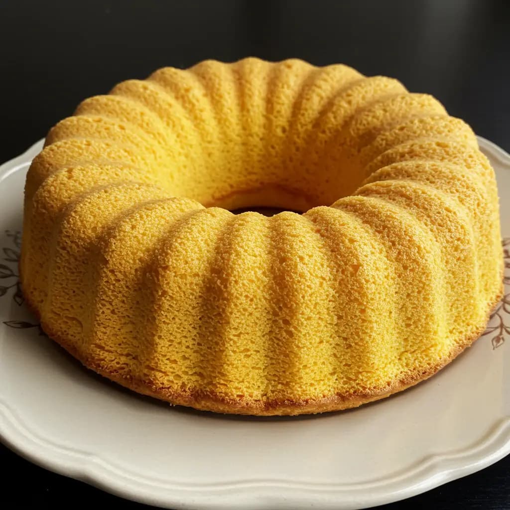 Receita de Bolo Fofo de Fubá