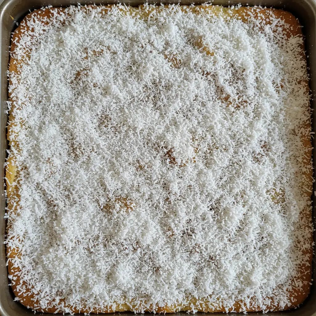 Receita de Bolo gelado de coco
