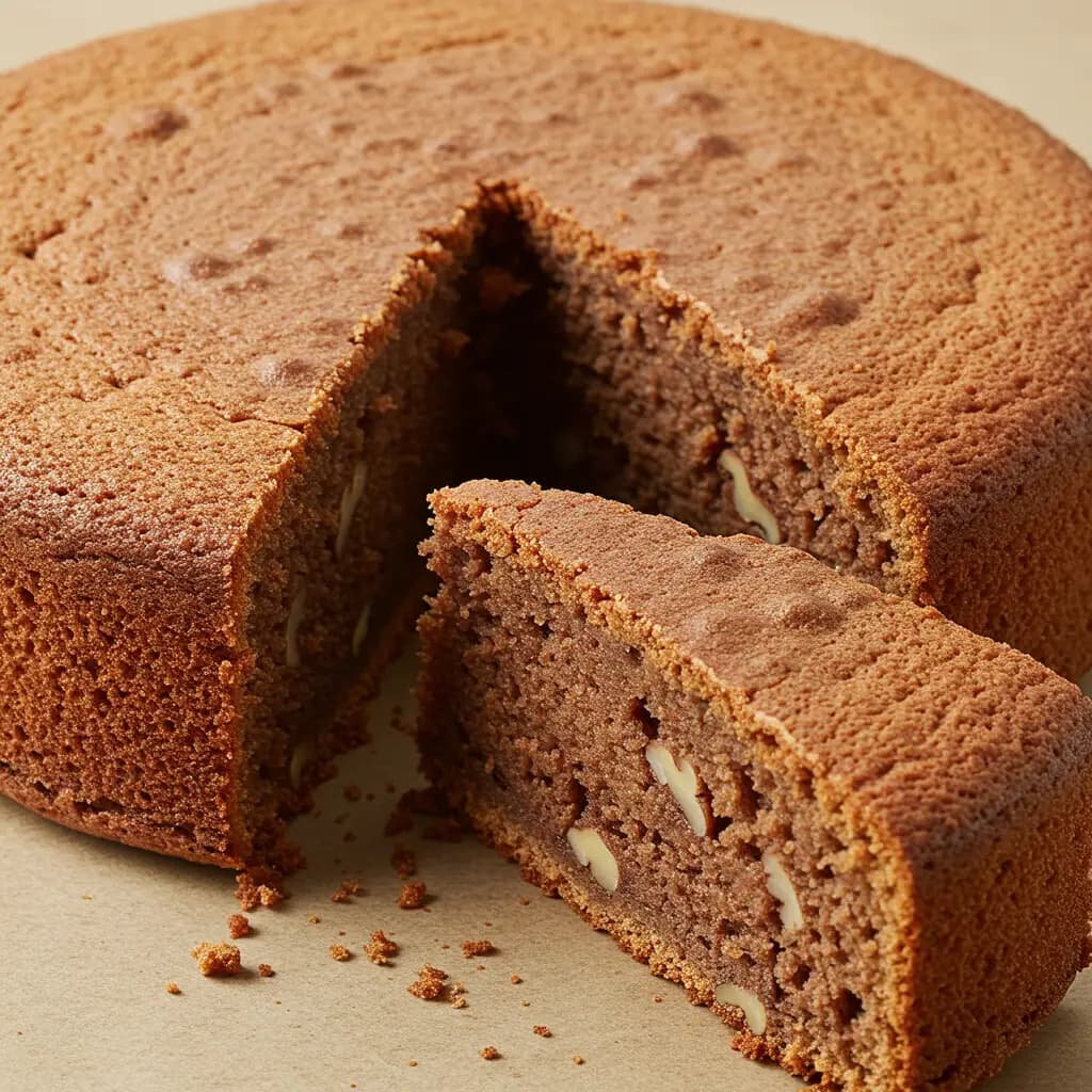Receita de Bolo Integral com Nozes