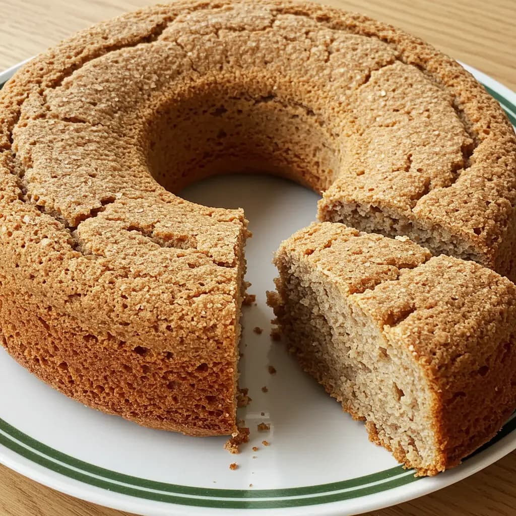 Receita de Bolo integral de coco