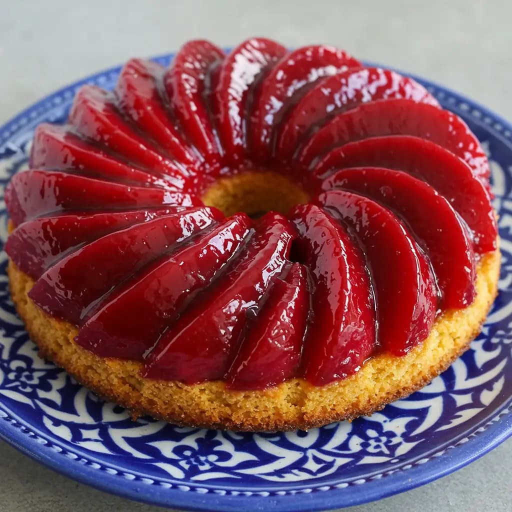 Receita de Bolo maçã do amor