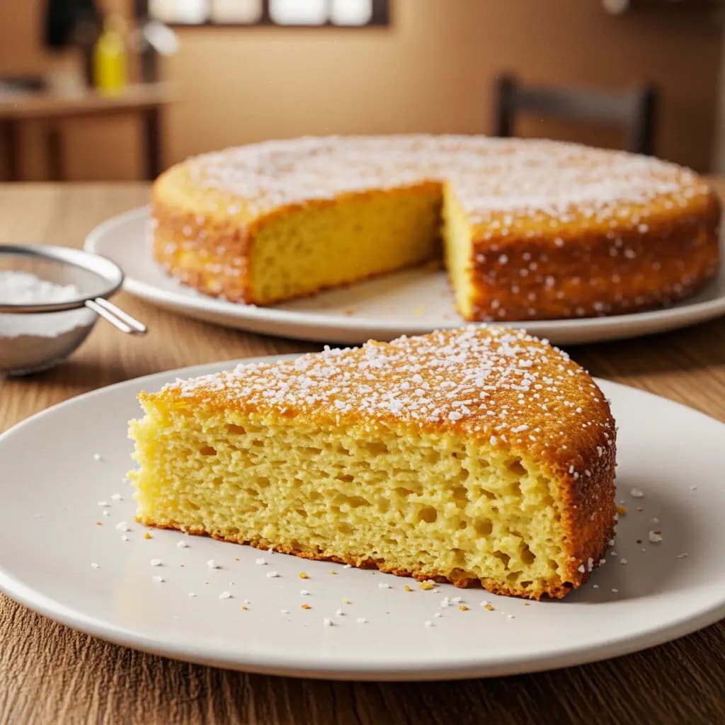 Receita de Bolo Mané Pelado