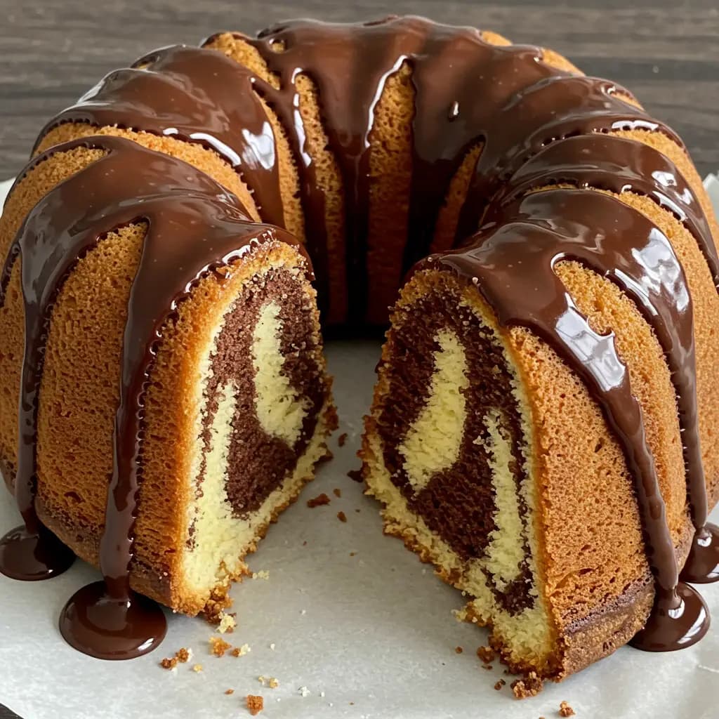 Receita de Bolo mármore
