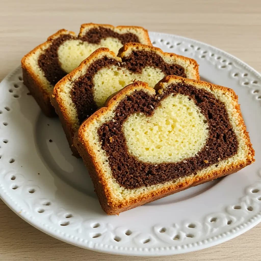 Receita de Bolo Mármore