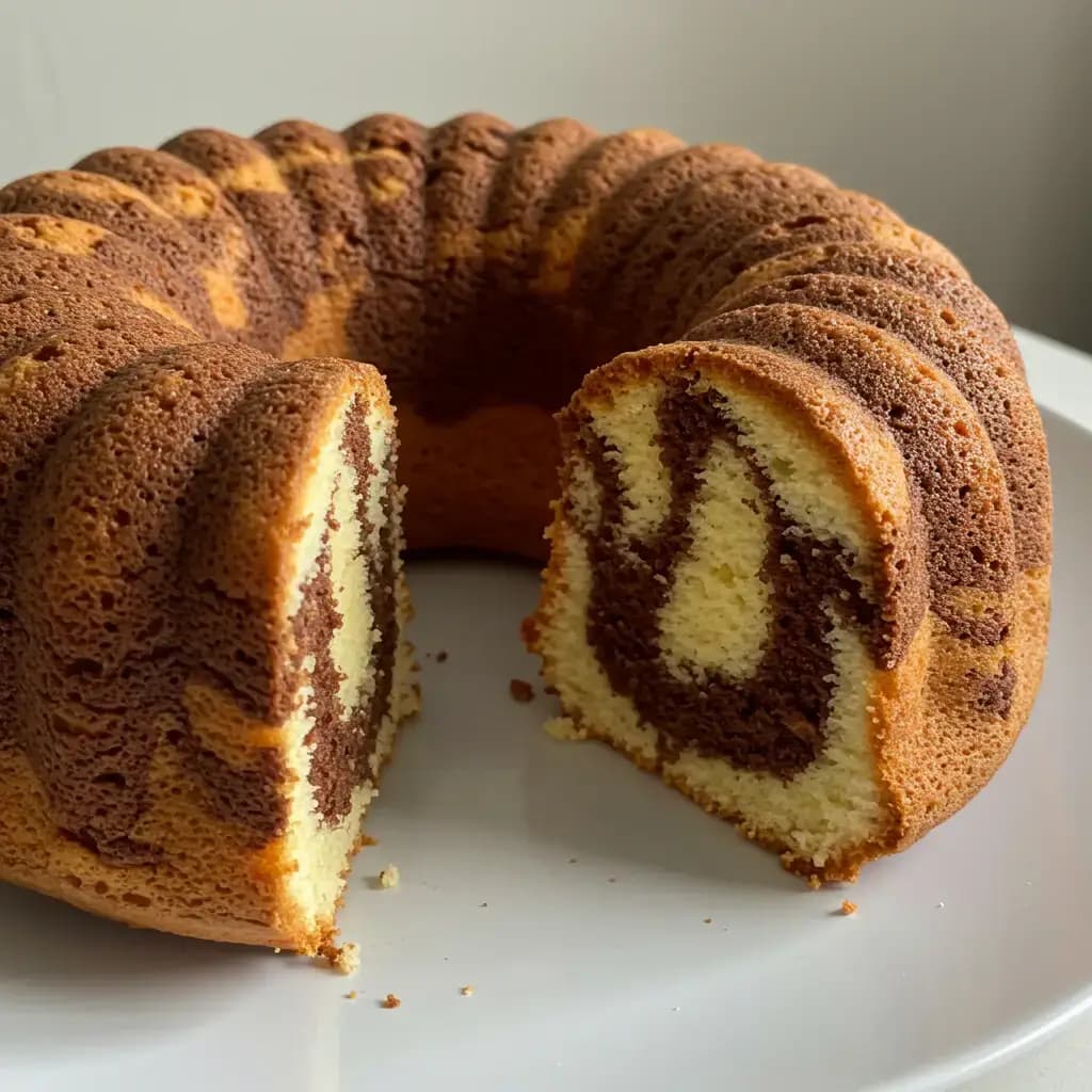 Receita de Bolo Mármore Clássico