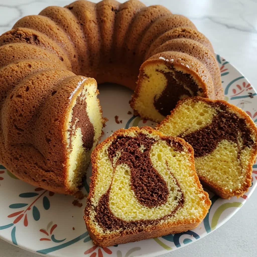 Receita de Bolo Mesclado Simples
