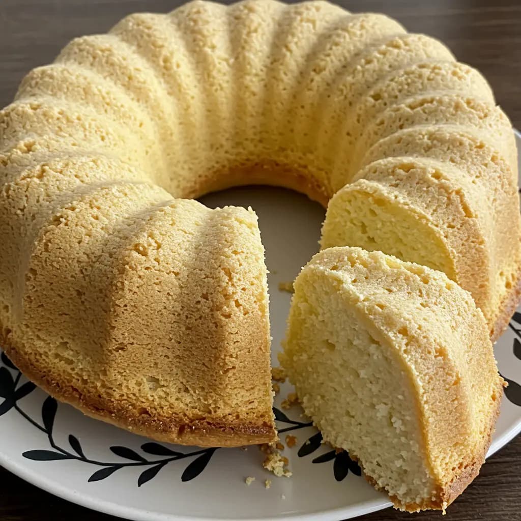 Receita de Bolo pão de queijo