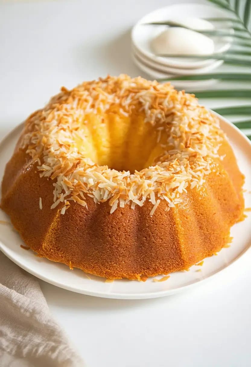 Receita de Bolo Pega Marido de Coco
