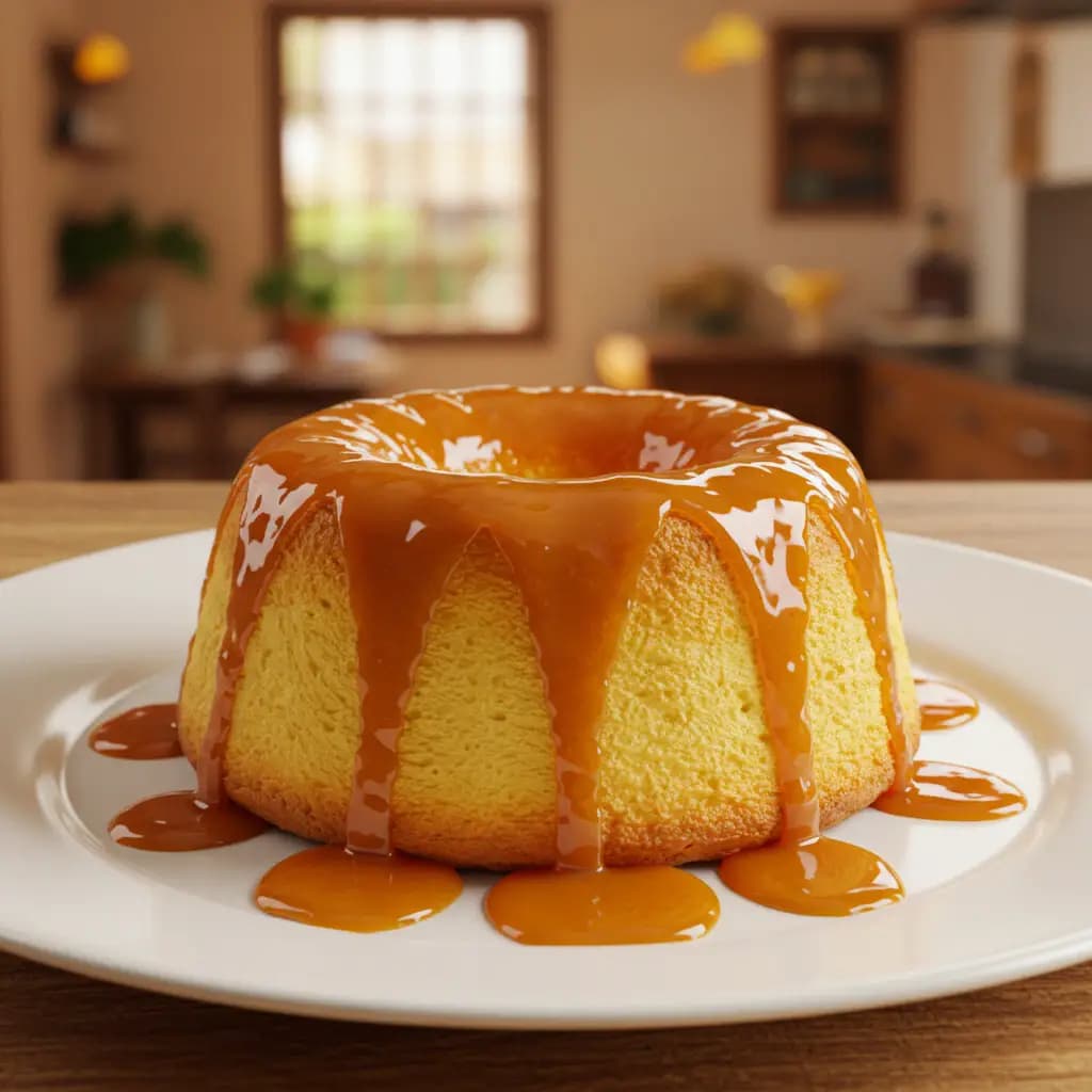 Receita de Bolo pudim