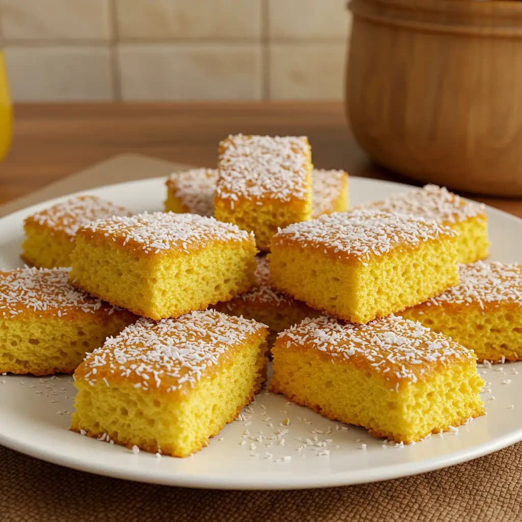 Receita de Bolo queijadinha