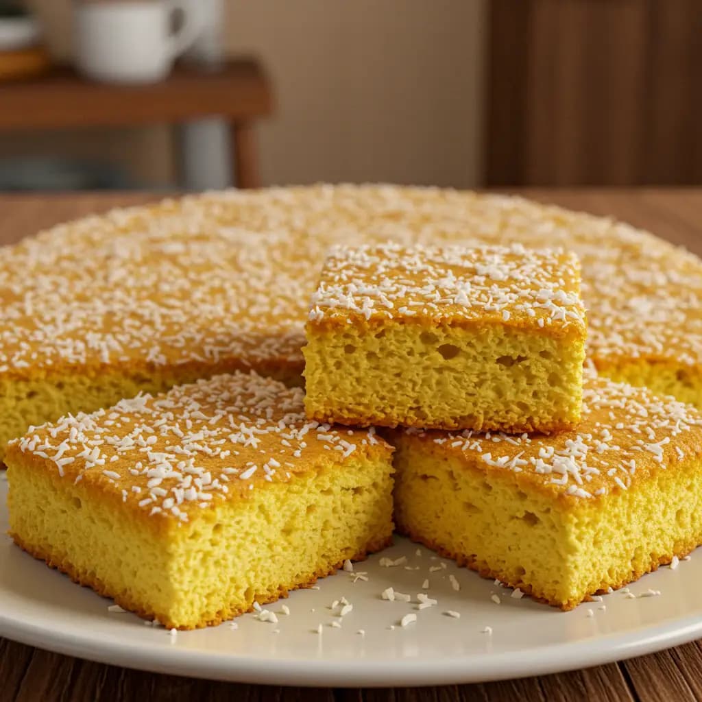 Receita de Bolo queijadinha