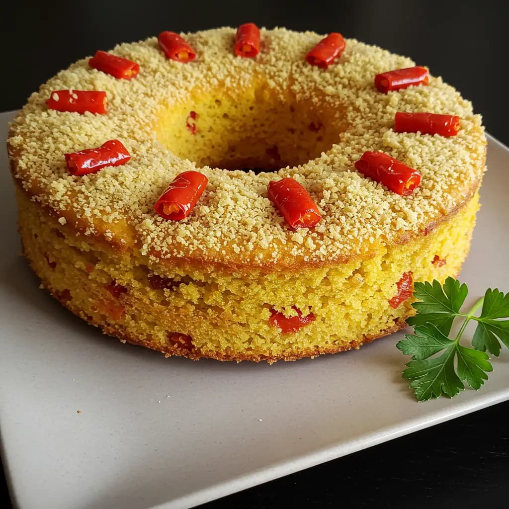 Receita de Bolo Salgado Caipira