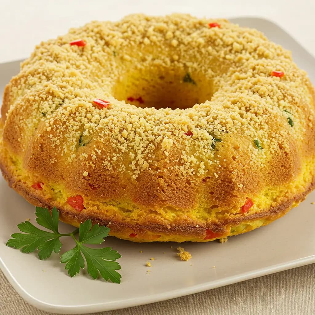 Receita de Bolo Salgado Caipira