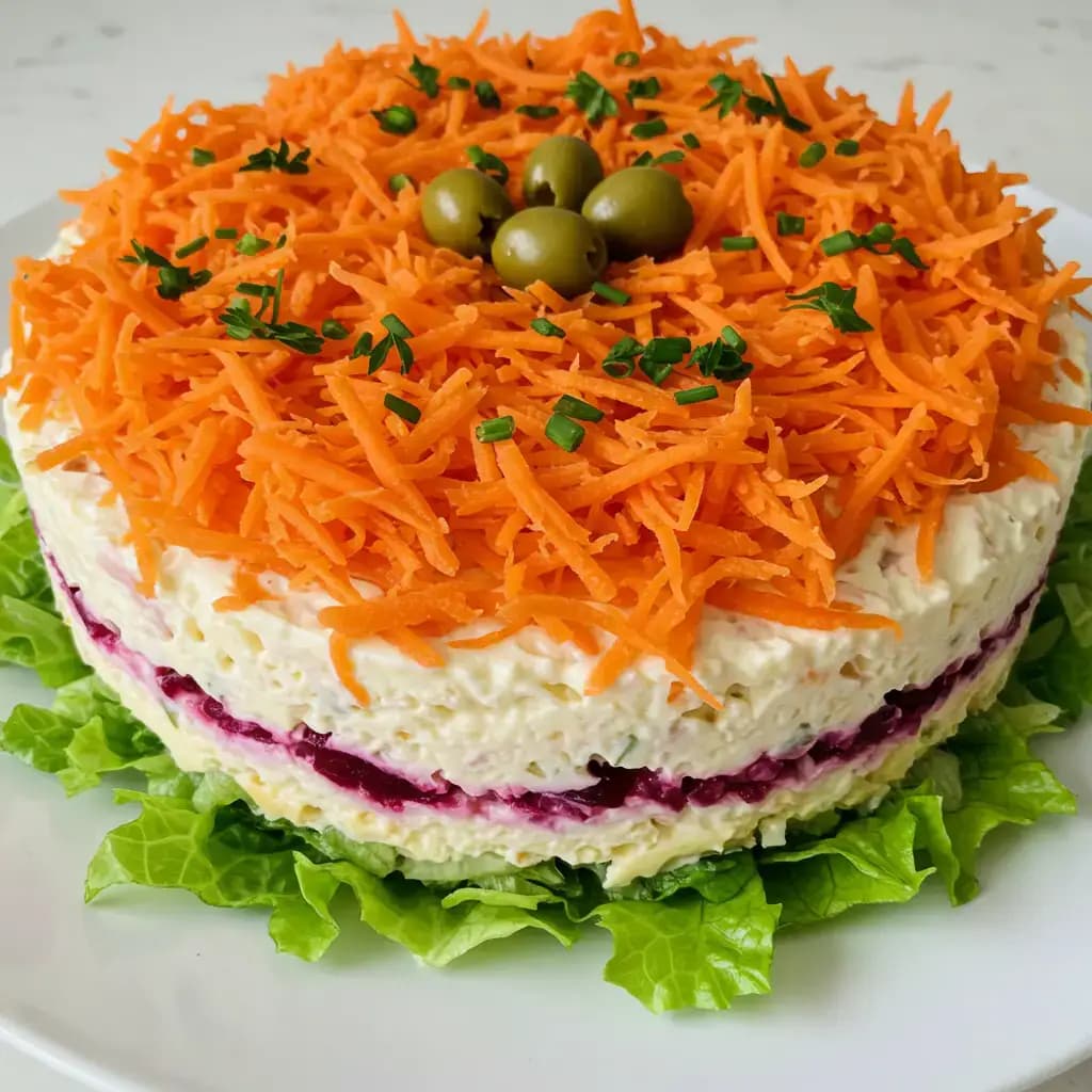 Receita de Bolo Salgado Colorido