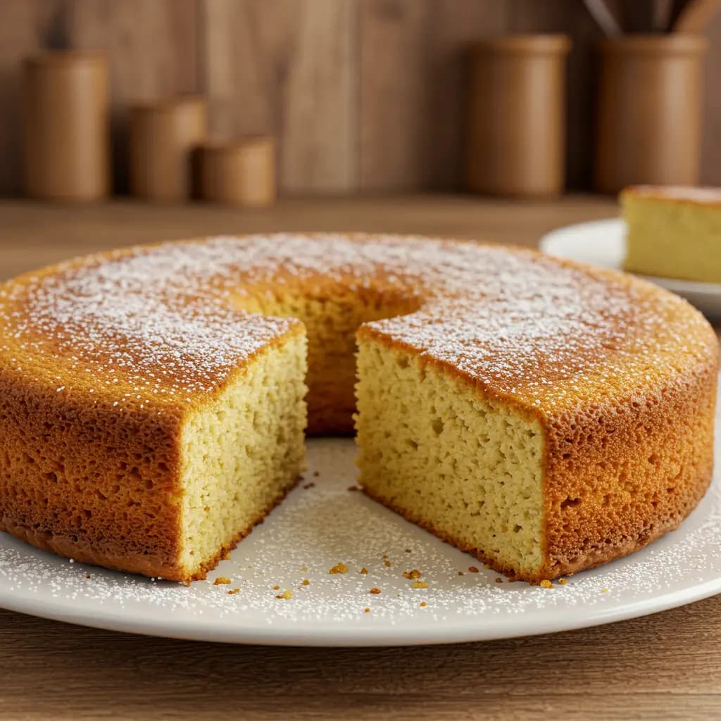 Receita de Bolo sem fermento