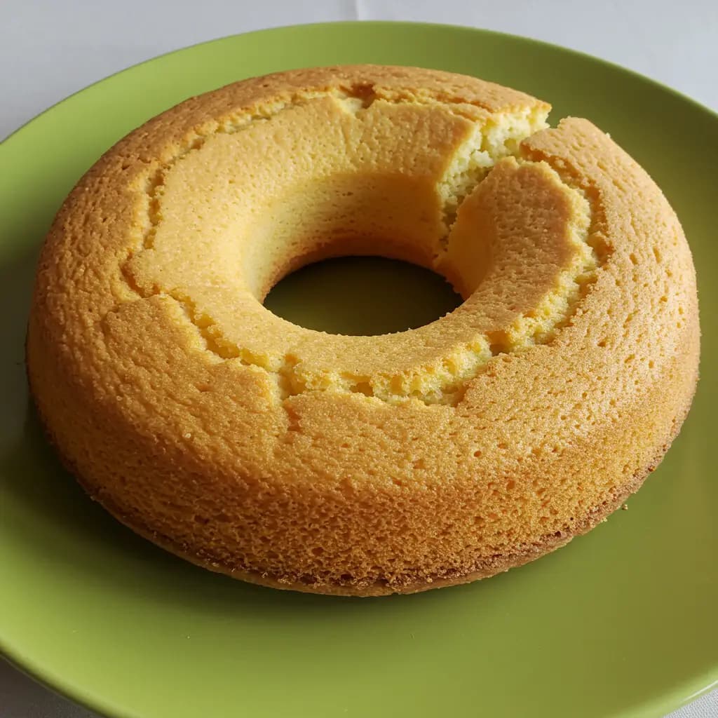 Receita de Bolo Simples de 1 Ovo
