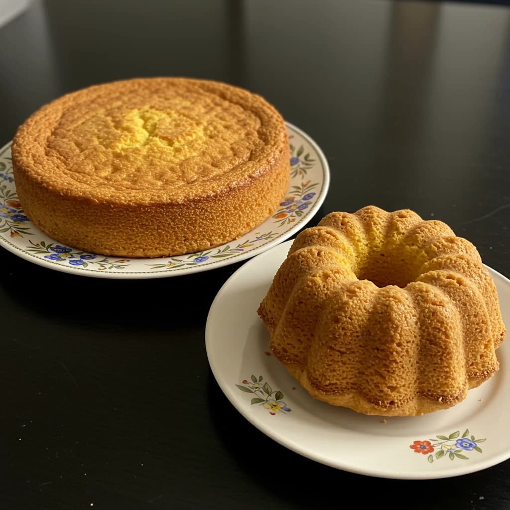 Receita de Bolo Simples de Fubá