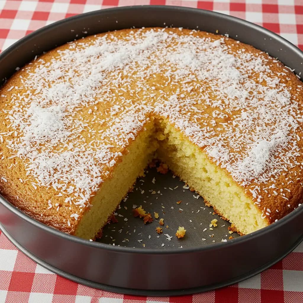Receita de Bolo Simples de Iogurte