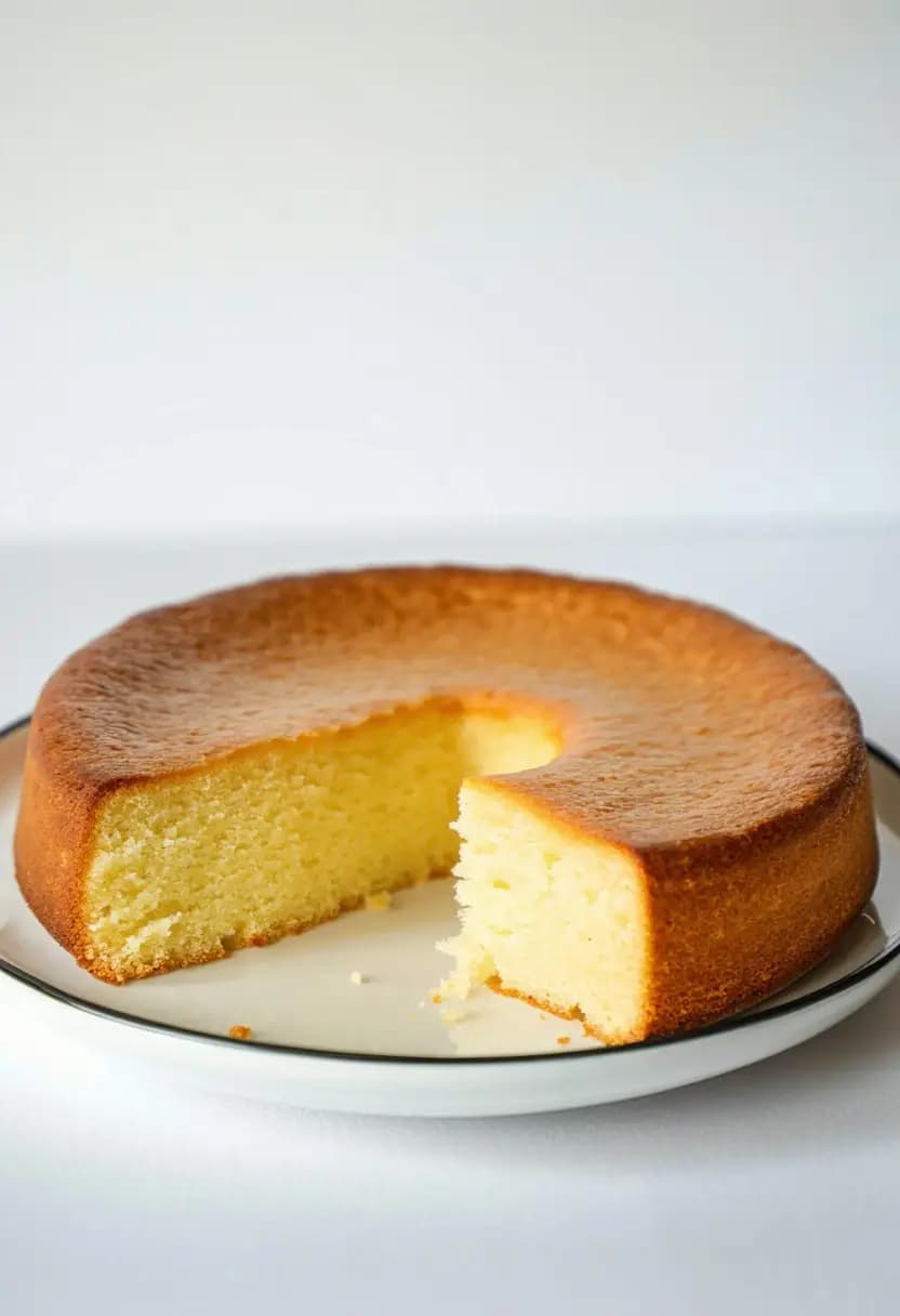 Receita de Bolo Simples de Leite