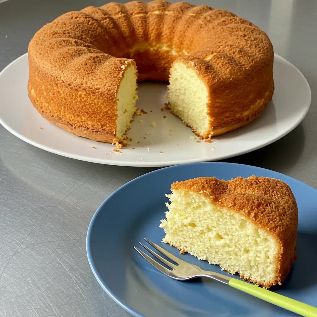 Receita de Bolo Simples e Fofinho