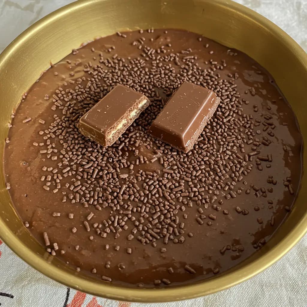 Receita de Bombom Aberto de Bis