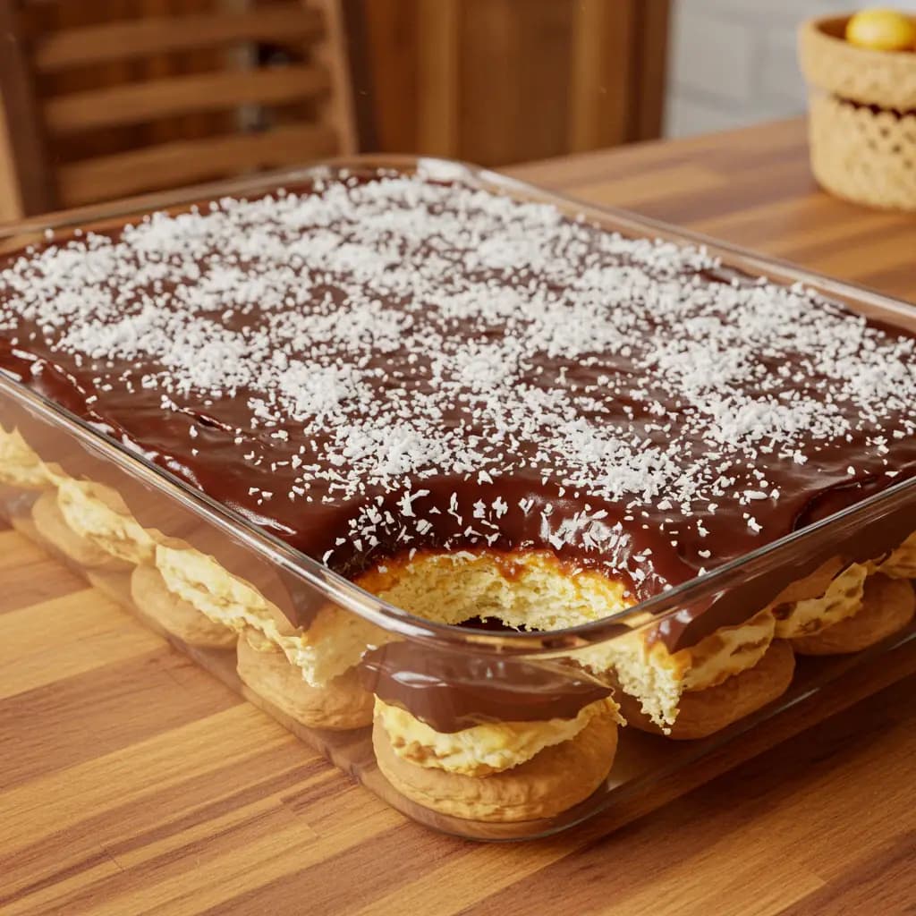 Receita de Bombom de travessa