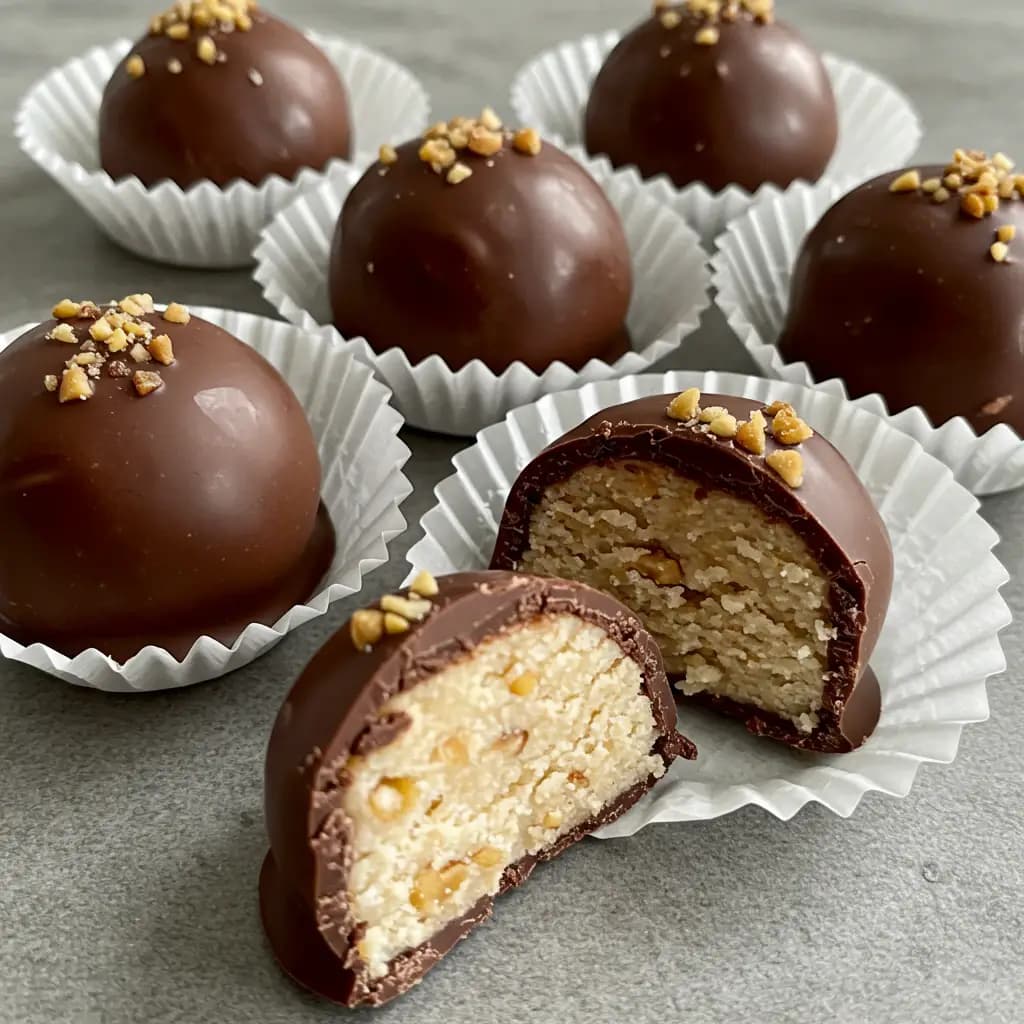 Receita de Bombons de Amendoim
